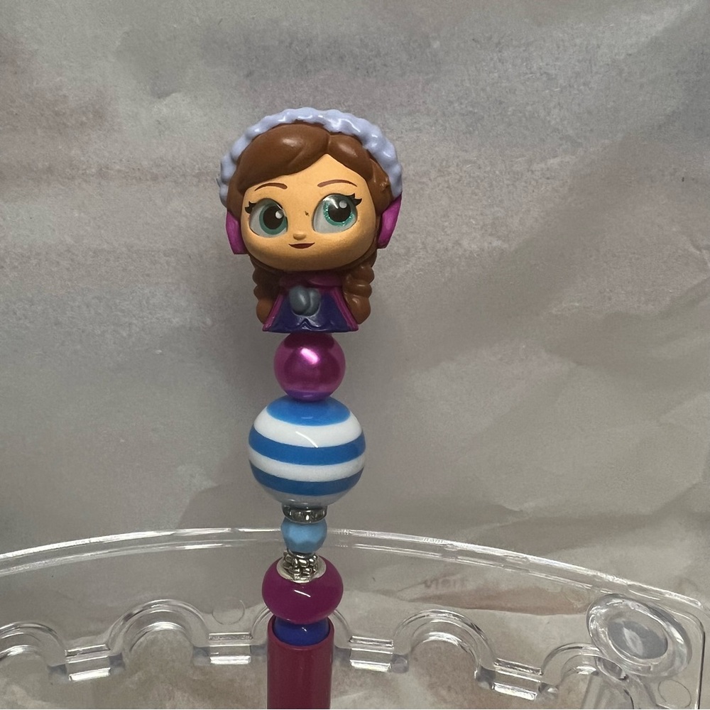 Anna from Disney's Frozen - Doorable Beaded Pen - Picture 2 of 2